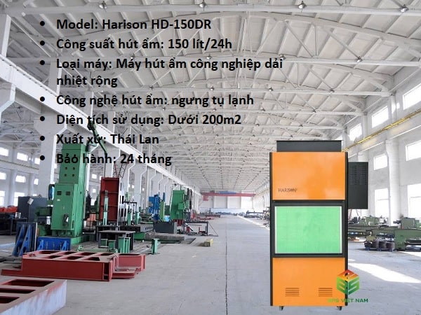Máy hút ẩm Harison HD-150DR may hut am cong nghiep harison hd 150dr