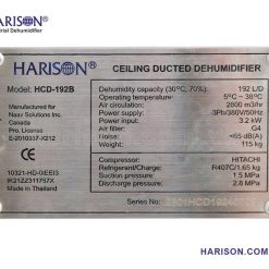 Máy hút ẩm Harison HCD-192B may hut am harison hcd 192b 6