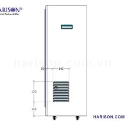 Máy hút ẩm Harison HD-150B may hut am harison hd 150b 3