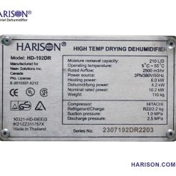 Máy hút ẩm Harison HD-192DR may hut am harison hd 192dr 8