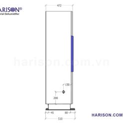 Máy hút ẩm Harison HD-192PS may hut am harison hd 192ps 2