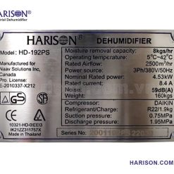Máy hút ẩm Harison HD-192PS may hut am harison hd 192ps 4