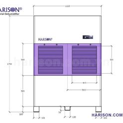 Máy hút ẩm Harison HD-360B may hut am harison hd 360b 2