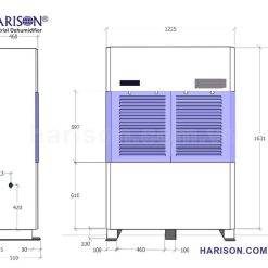 Máy hút ẩm Harison HD-504B may hut am harison hd 504b 10