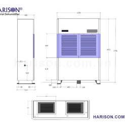 Máy hút ẩm Harison HD-504PS may hut am harison hd 504ps 2
