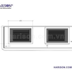 Máy hút ẩm Harison HD-504PS may hut am harison hd 504ps 4