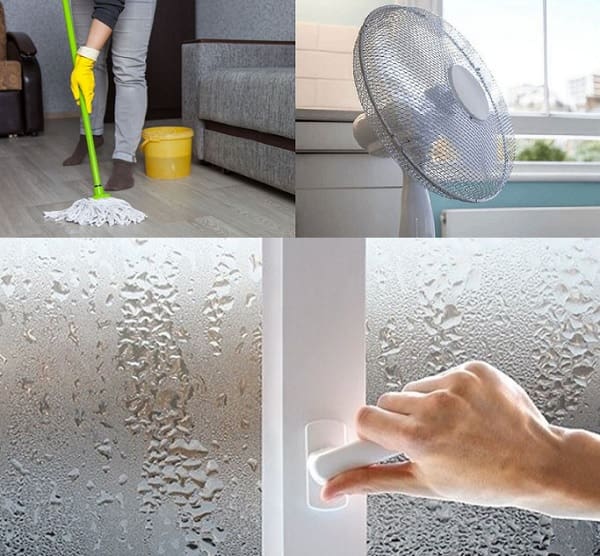 Nguyên tắc "3 không" trong mùa nồm ẩm