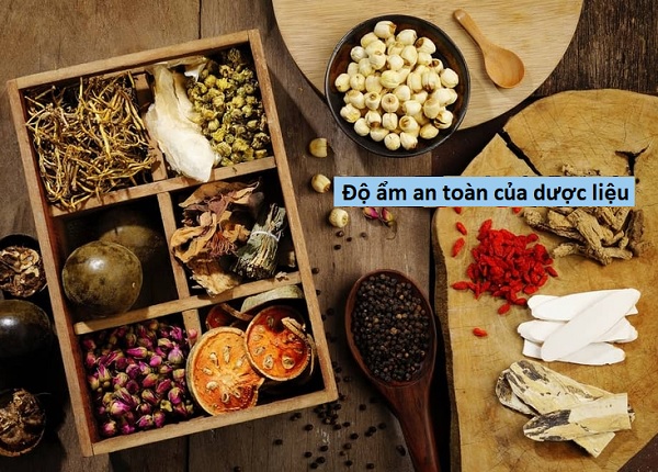 Kiểm soát độ ẩm dược liệu an toàn và đúng cách Độ ẩm an toàn của dược liệu