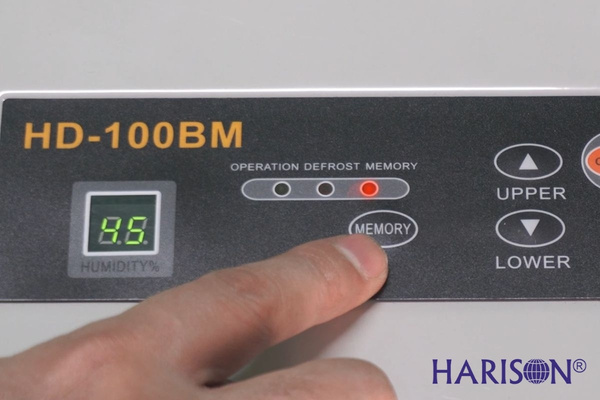 Hướng dẫn sử dụng máy hút ẩm Harison HD-100BM Chế độ lưu lại lịch sử cài đặt máy hút ẩm Harison HD-100BM